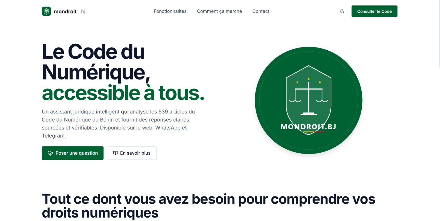 Code du Numérique